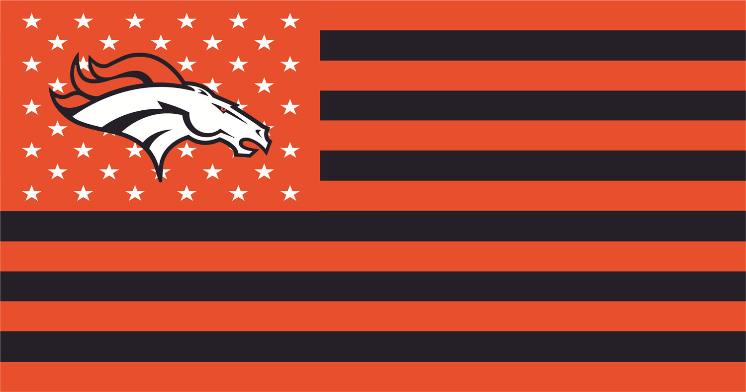 Denver Broncos Flags iron on transfers
